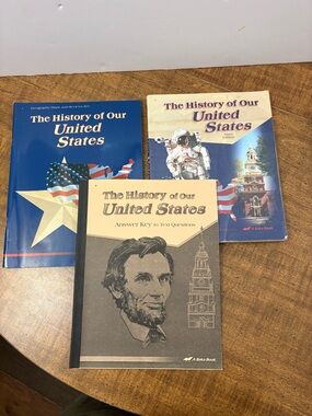 ABEKA The History of Our United States Text Grade Answer Key Student Book Maps